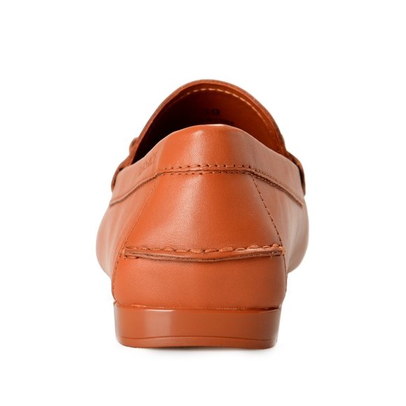 Versace Men\'s 100% Leather Brown Driver Moccasin Slip On Loafers Shoes main image 5
